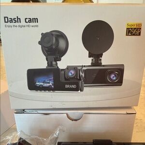 Abrand Super HD 1296P Dash Cam - Black